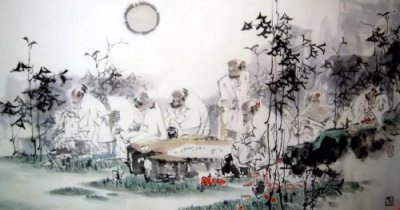 ​竹林七贤七个人的典故（竹林七贤七个人的典故诗句）